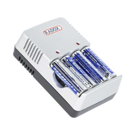 Cargador para Pilas Recargables AAA AA 9V Radox Modelo: 660-167