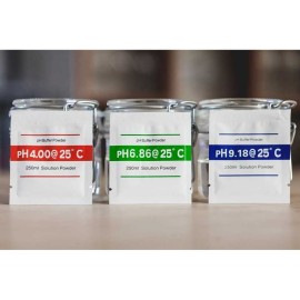Ph Buffer Solución Calibrado 4.00 Ácido, 6.85 Neutro Y 9.18 Alcalino