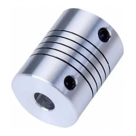 Acoplador Cople Acople Acoplamiento Flexible 5x5x25mm CNC Impresora 3D Prusa