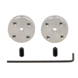 Cople Universal Aluminio Pololu Acoplamiento Eje 3mm 4-40