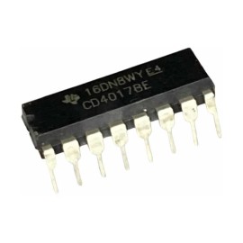 Circuito Integrado Flip-Flop Tipo D CD4017BE CD4017 4017