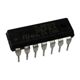 TL084CN Circuitos Integrados Amplificador Operacional Cuádruple Dip-14 Mod: TL084CN TL084 TL 084