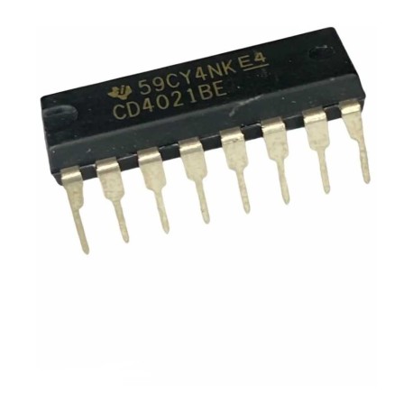 Circuito Integrado Registro de Corrimiento de 8 Bits CD4021BE CD4021 4021