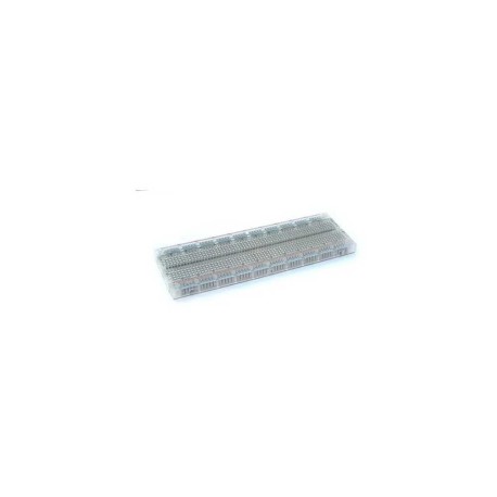 Protoboard Breadboard Proto Estándar Transparente 830 Puntos