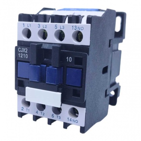 Contactor Trifásico CJX2-1210 1210 NO 25A Bobina 24V Mod: CJX2 1210 B7