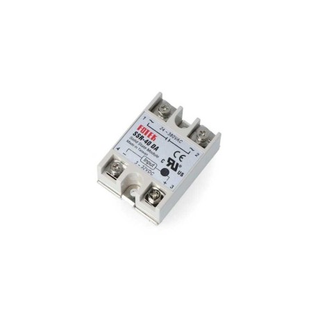 Relevador De Estado Sólido Mod: SSR-40 DA AC 24V A 380V 40A