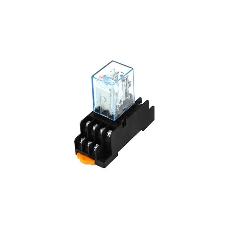 Relé De Potencia Electromagnética Con Base De Enchufe IEC255 Mod: LY2N-J OMRON