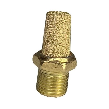 Silenciador Neumático En Pino Tapón Filtro de Aire 1/8 NPT
