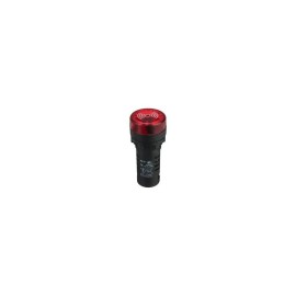 Lámpara Indicador Rojo Tablero Alarma Sonora 24V AD16-22SM Buzzer Sirena Seguiridad