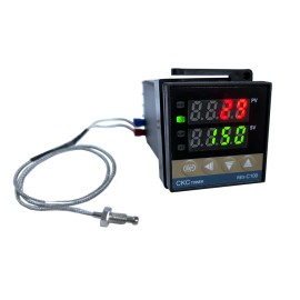 Kit Pirómetro Digital Rex-c100 Control De Temperatura Relay Relevador Mod: REX-C100FK07-M*AN (K)