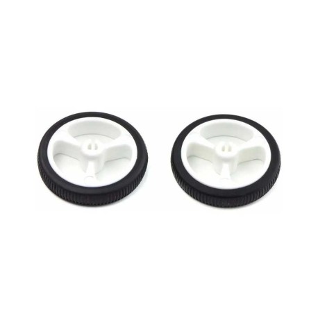 Par Llantas Ruedas Pololu 32x7mm Robótica Arduino