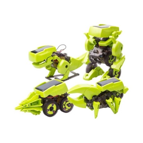 Kit Robot Dinosaurio Solar Educacional 4 en 1