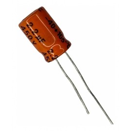Capacitores Electrolíticos 2.2uf A 450v