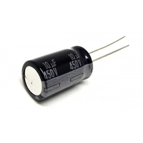 Capacitores Electrolíticos 10uf A 450v
