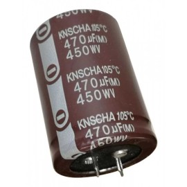 Capacitores Electrolíticos 470uf A 450v