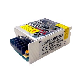 Eliminador Transformador Fuente Poder Driver 5V 5A 25W Mod: J-25-5