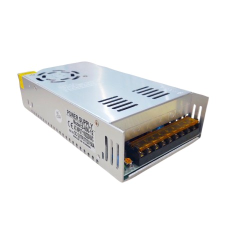 Eliminador Transformador Fuente Poder Driver 12V 50A 600W Mod: S-600-12