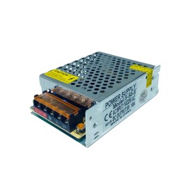 Eliminador Transformador Fuente Poder Driver 5V 10A 50W Mod: S-50-5 Tira Led