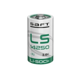 Pila Batería Saft 14250 Mod: LS14250 3.6V 1200mAh 1/2 AA Uso Especial