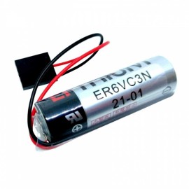 Pila Batería Toshiba Mod: ER6VC3N 3.6V 2000mAh Conector Negro 5 Pines YASKAWA