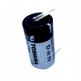Pila Batería Toshiba 17330 Mod: ER17330 3.6V 1700mAh Pines Metálicos