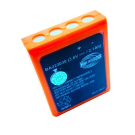 Pila Batería Recargable HBC RADIOMATIC Mod: BA223030 3.6V 2100mAh Para 005-01-00437 NIMH FUB06N BRC058 Recargable