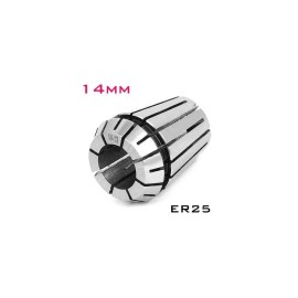 Mordaza Para Motor Spindle Motor ER25 14mm CNC Chuck Collet