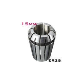 Mordaza Para Motor Spindle Motor ER25 15mm CNC Chuck Collet
