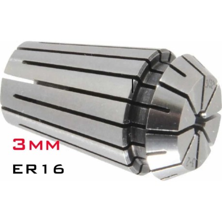 Mordaza Para Motor Spindle Motor ER16 3mm CNC Chuck Collet