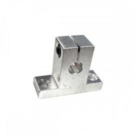 Soporte De Pared Para Riel Redondo Eje Lineal Acerado Mod: SK8 8mm CNC Impresora 3D