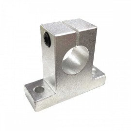 Soporte De Piso Para Riel Eje Redondo Lineal Acerado Mod: SK20 20mm CNC Impresora 3D