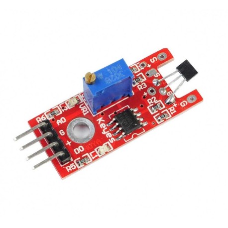 Modulo Sensor Campo Magnético Lineal Efecto Hall KY-024 Arduino PIC