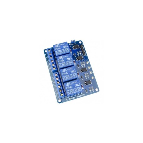 Módulo De Relevadores Relay 5V 4 Ch Canales Arduino PIC