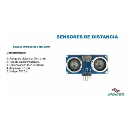 Sensor Ultrasónico HC-SR04 Para Arduino Raspberry PIC