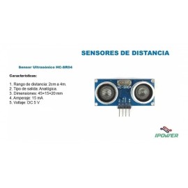 Sensor Ultrasónico HC-SR04 Para Arduino Raspberry PIC