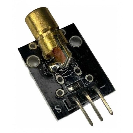 Módulo Láser KY-008 5mW 650nm Arduino Raspberry PIC