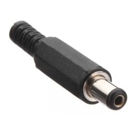 Conector DC Macho Adaptador Alimentacón Jack 5.5mm X 2.5mm