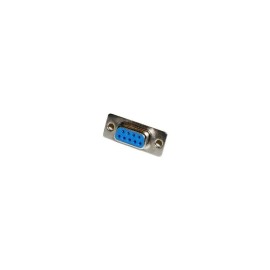 Puerto Serie DB9 Hembra Con Soldadura Aislante Azul Para Soldar Cable