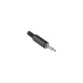 Plug 3.5mm Plástico Con 3 Bandas De Plástico para Extensión Con Resorte