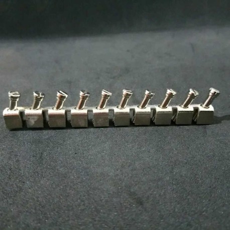 Conector Jumper Puente Fijo Para Clema UK10N Riel DIN