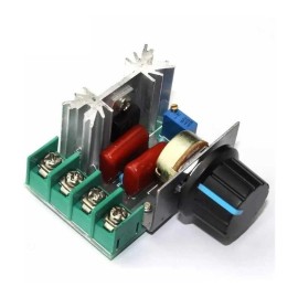 Dimmer Regulador De Voltaje Control De Velocidad Luz C.A. 220V 2000W