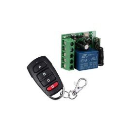 Módulo Relevador Inalámbrico Rf 433 MHz 1 Canal Control Largo Alcance