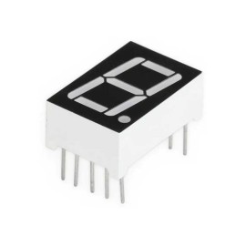 Display Siete Segmentos de Cátodo Común LED Rojo