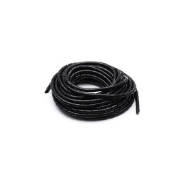 Sujetador Organizador Cables Espiral 8mm x 10m Negro