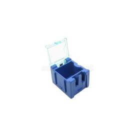Caja Plástica Organizadora para componentes SMD SMT Azul