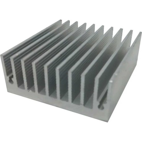Disipador De Calor Aluminio Efecto Peltier 50mm x 45mm x 18mm