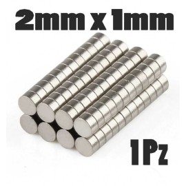 Imán Neodimio 2mm X 1mm Potente Broche N35