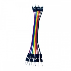 Cable Dupont JUMPER Mod: CD-M/M20CM(10) Arduino PACK 10 Piezas 20cm