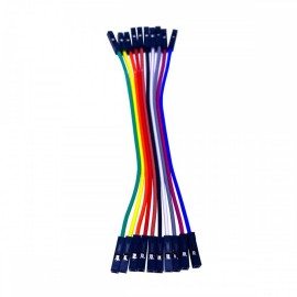 Cable Dupont JUMPER Mod: CD-H/H30CM(10) Arduino PACK 10 Piezas 30cm