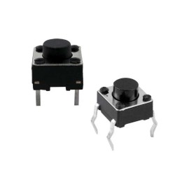Botón Pulsador Push Button De Presión Toque 4 Pines NA